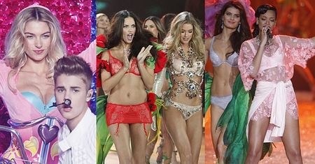 Rihanna i Bieber na pokazie Victoria's Secret! (ZDJĘCIA)