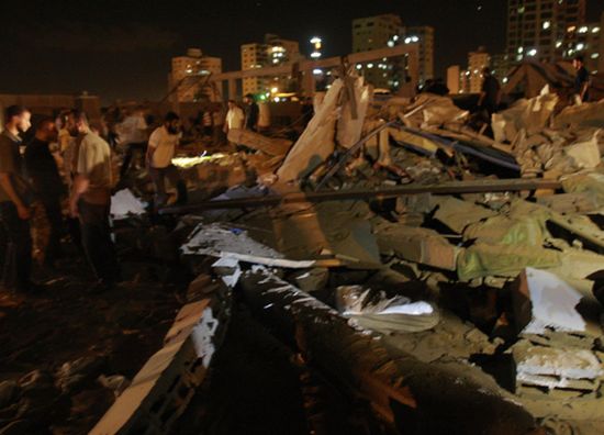 Izraelskie lotnictwo zaatakowało Strefę Gazy, są ranni