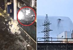 Eksplozja w Czarnobylu. Moment uderzenia Rosjan w sarkofag