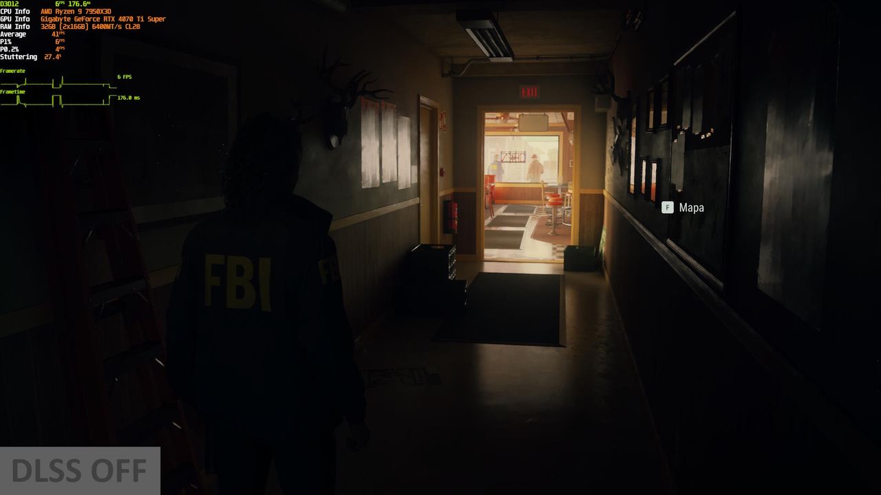 Alan Wake 2 - porownanie 8 - 4K TAA