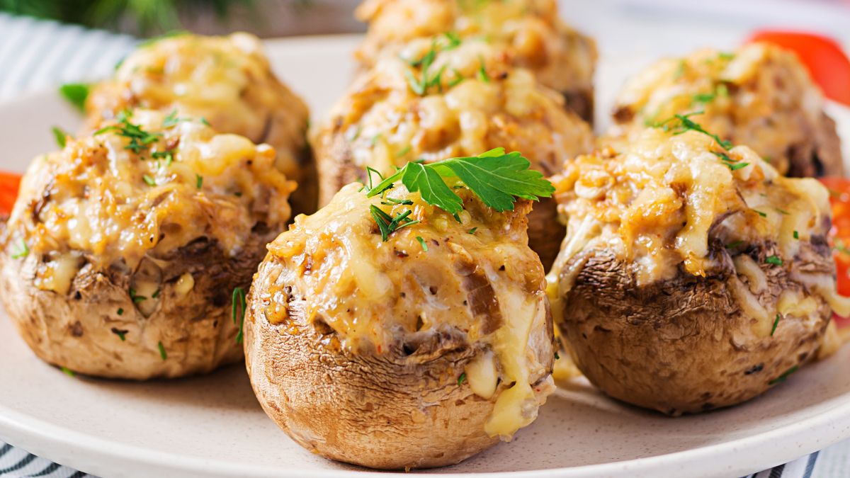 Pieczarki w wersji śniadaniowej