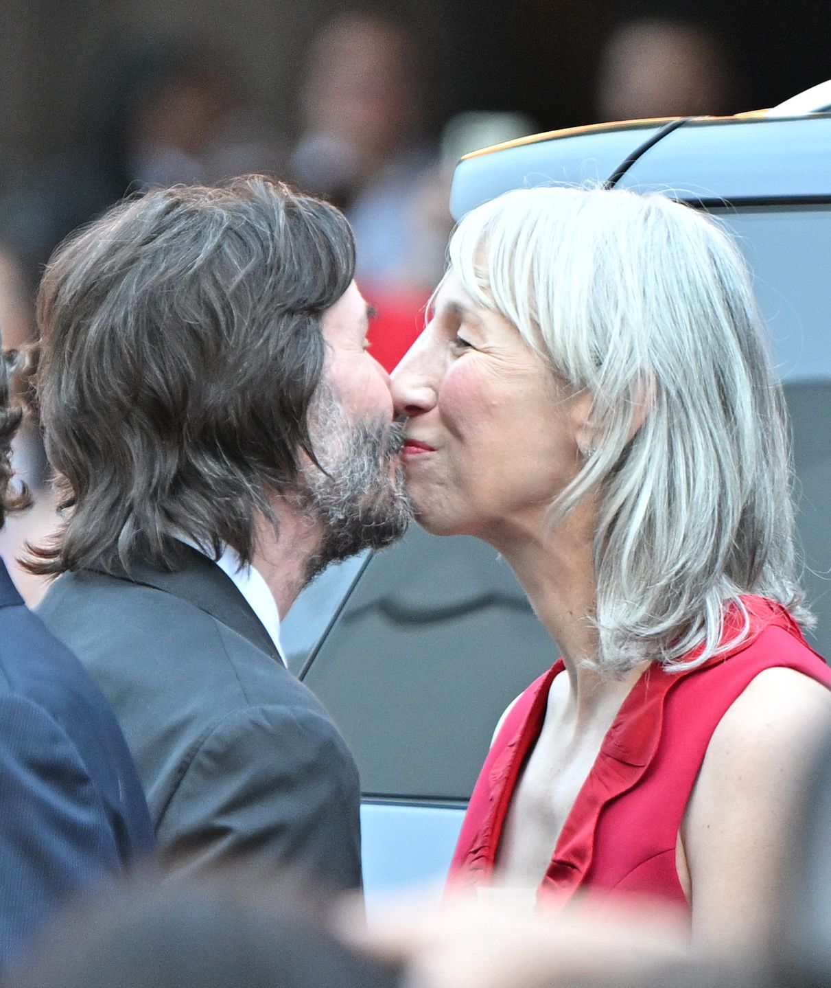 Keanu Reeves z ukochaną na premierze "Balleriny"