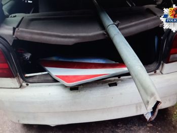 Radomsko. Pijany kierowca polo jechał na czołówkę z radiowozem
