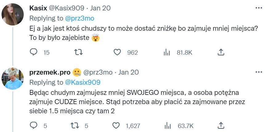 Przemek Pro o osobach otyłych