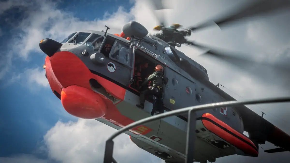 Decydowały minuty. Nocna ewakuacja z platformy na Bałtyku