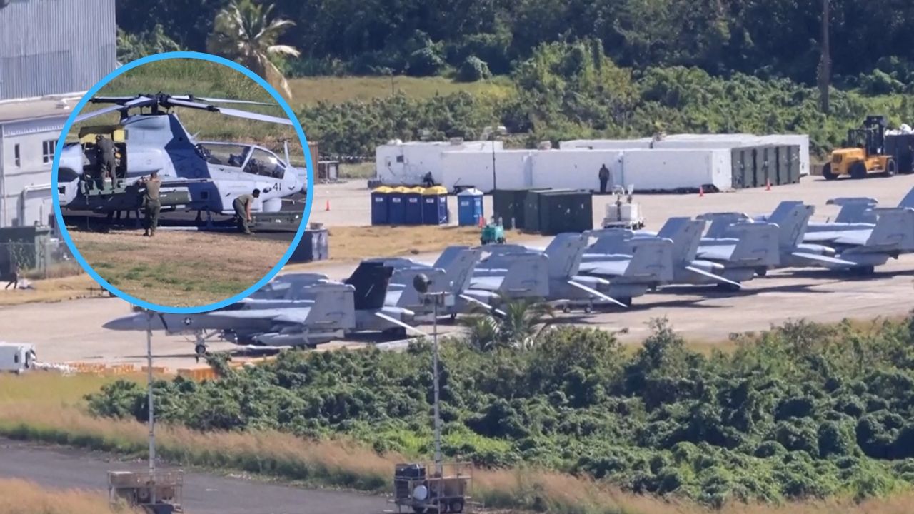 Amerykańskie myśliwce na Karaibach. Trump zwiększa presję na Wenezuelę