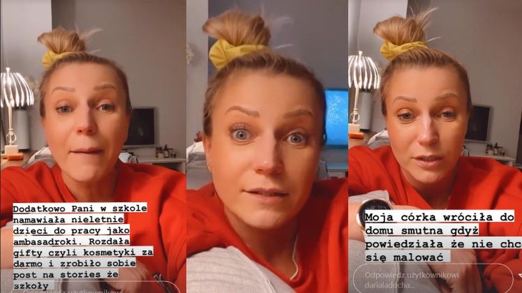 Daria Ładocha oburzona warsztatami z makijażu dla dziewczynek