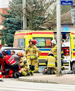 Koszmarny wypadek pod Warszawą. Cztery osoby w szpitalu, w tym dziecko