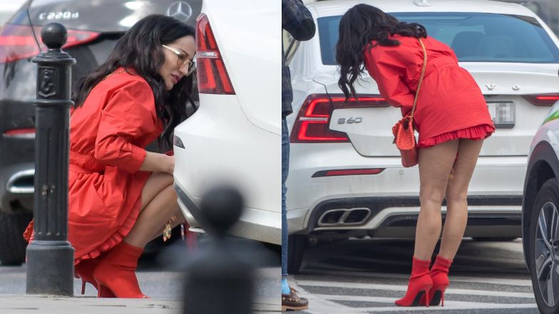 Justyna Steczkowska spowodowała stłuczkę