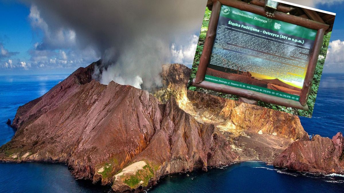 Wulkan/ zdjęcie ilustracyjne. 