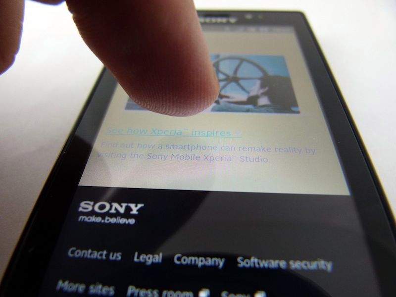 Sony Xperia sola Floating Touch | fot. Adam Bialic