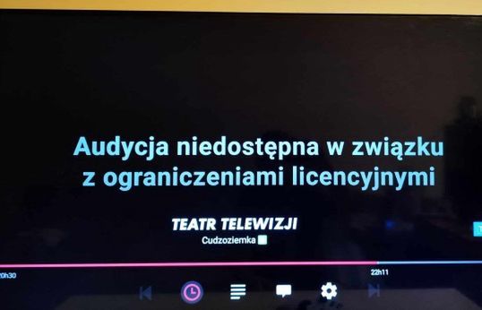 Część kanałów i treści TVP nie działa w Canal+ online