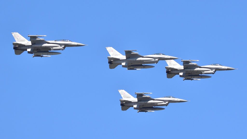 Polska posiada 48 myśliwców F-16