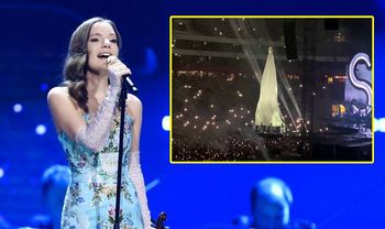 Lot nad publicznością, ogień, tryskający gejzer. Show, jakiego PGE Narodowy nie widział