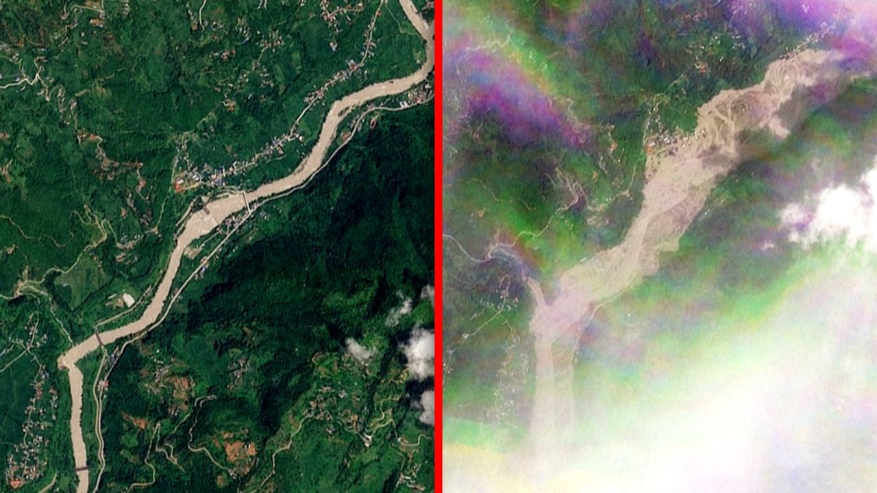 Tak teraz wygląda Nepal. Zdjęcia z satelity mówią za siebie