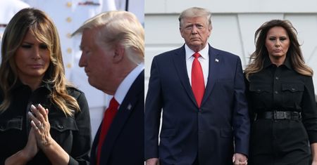 Rocznica 11 września. Poważna Melania Trump upamiętnia ofiary ataku na World Trade Center (ZDJĘCIA)