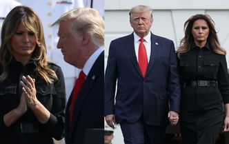 Rocznica 11 września. Poważna Melania Trump upamiętnia ofiary ataku na World Trade Center (ZDJĘCIA)