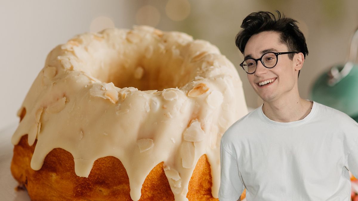 Rozkoszy pokazał przepis na babkę wielkanocną. Jest jedyna w swoim rodzaju