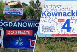 "Zdychajcie". A do tego swastyka. Kandydat PiS-u: Kampania nienawiści