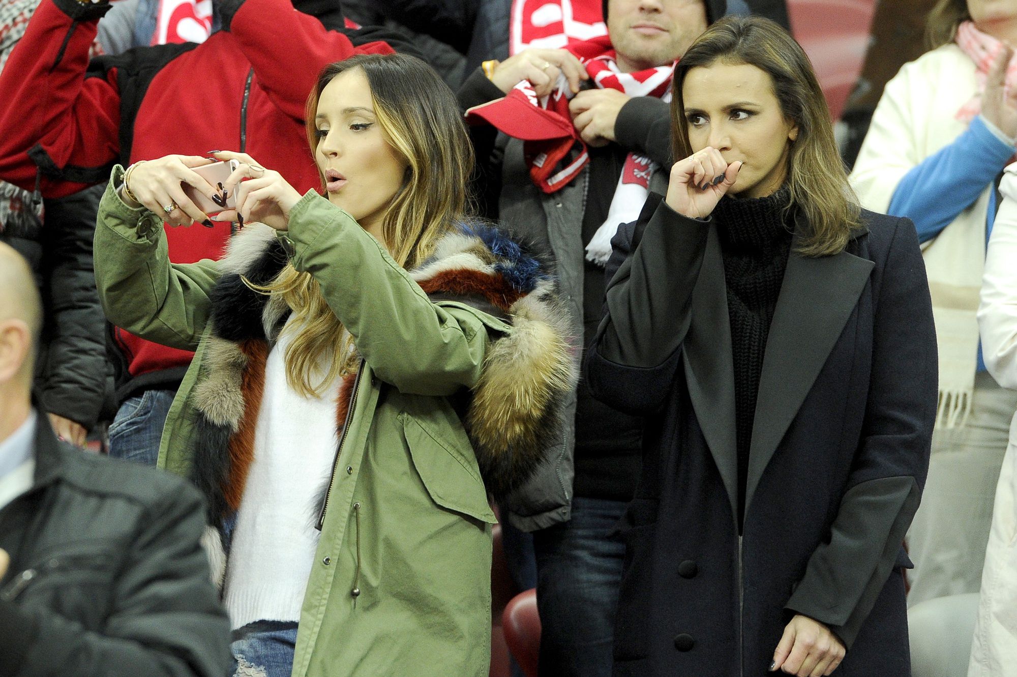 Sara Boruc i Marina Łuczenko