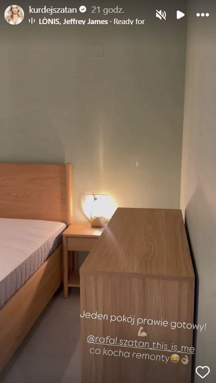 Sypialnia Barbary Kurdej-Szatan