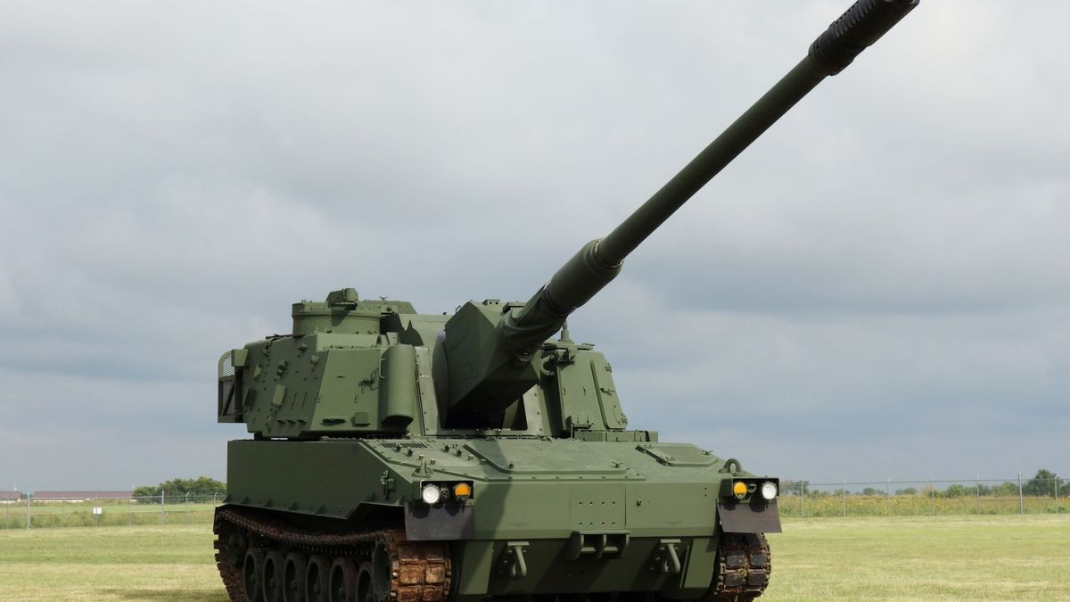 Haubica M109 zmodernizowana przez koncern BAE - zdjęcie ilustracyjne