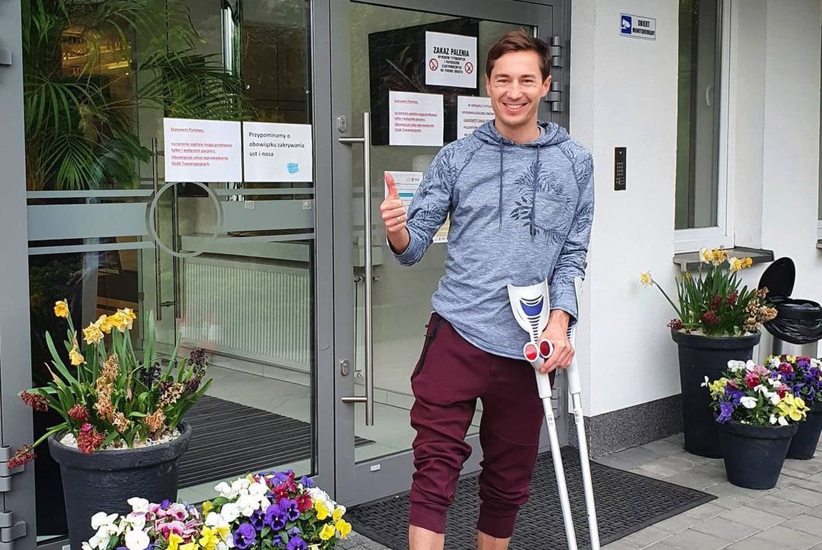 "Ale bestia". Kamil Stoch pokazał, jakiego ma rehabilitanta