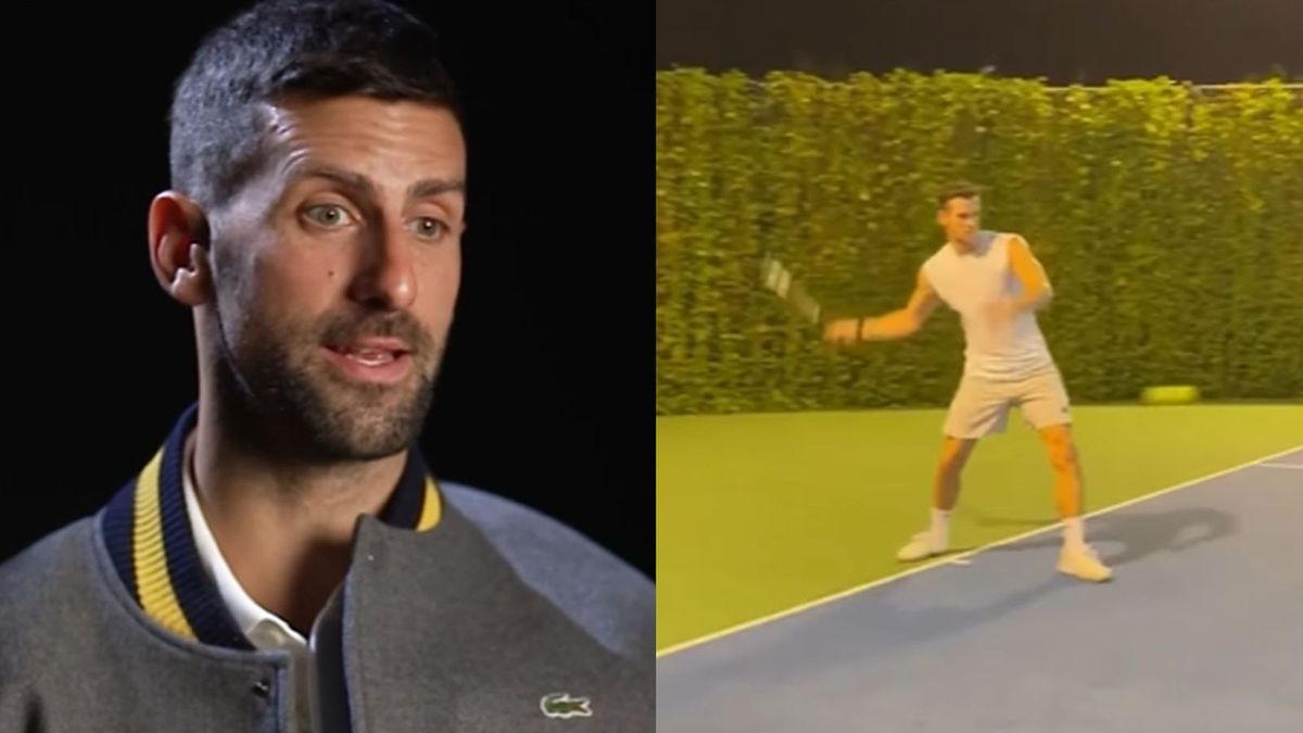 Novak Djoković zaoferował pomoc na korcie Garethowi Bale'owi