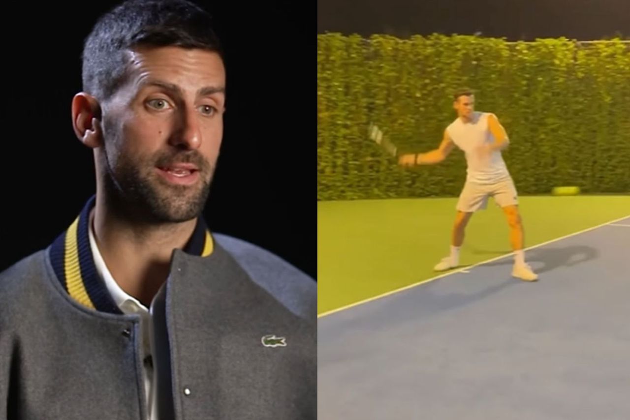 Novak Djokovic has a new student. He coaches a former sports star