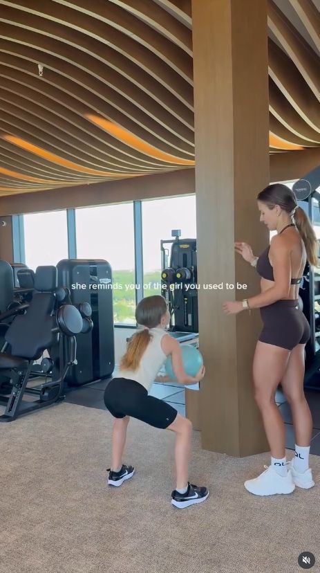 Trening Klary Lewandowskiej