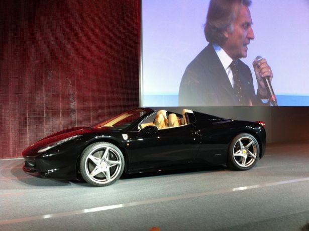 Ferrari 458 Spider na premierze w Maranello [aktualizacja]
