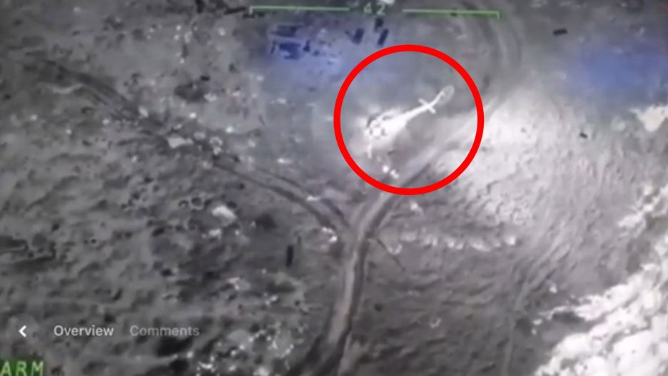 Śmigłowiec Rosjan zestrzelony na Wyspie Węży