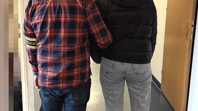 Zdjęcie zatrzymanego