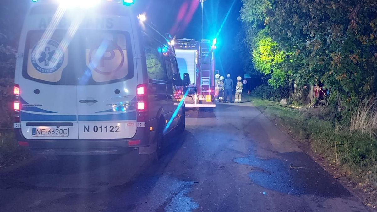 Wypadek pod Elblągiem. Nie żyje 17 - latka