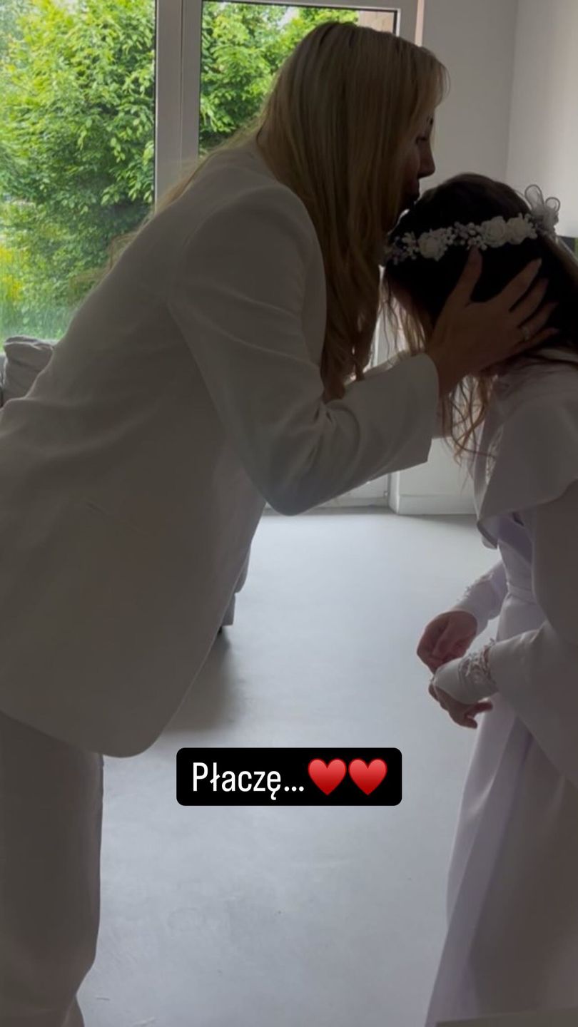 Marianna Schreiber pokazała przygotowania przed pierwszą komunią