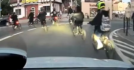 Wideo z Olsztyna. "Nielegalne rowery elektryczne"
