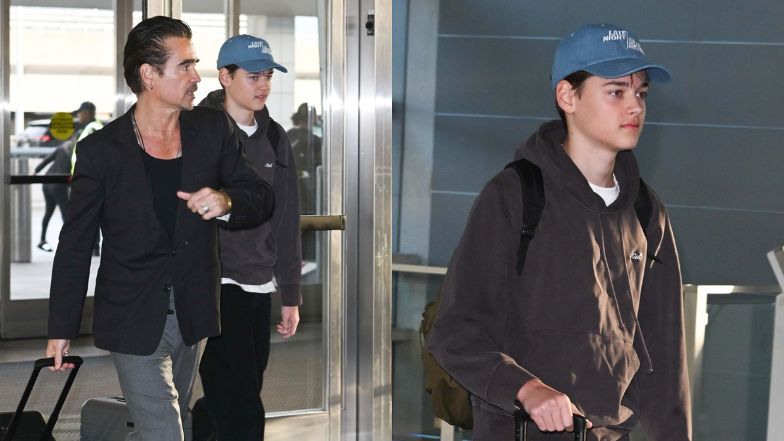 Colin Farrell i Henry Tadeusz "przyłapani" na lotnisku 