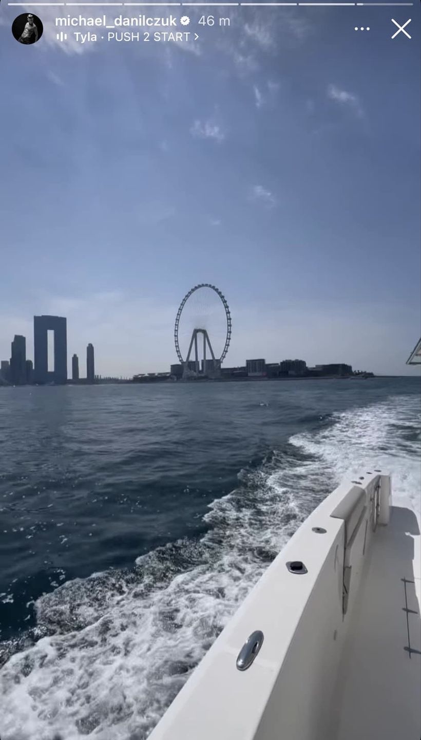 Michał Danilczuk i Maffashion pozdrawiają z Dubaju