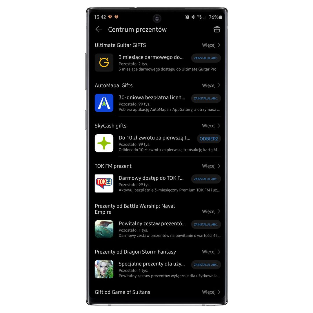 Czy wiesz, że: możesz zainstalować Huawei AppGallery na dowolnym smartfonie z Androidem? 3
