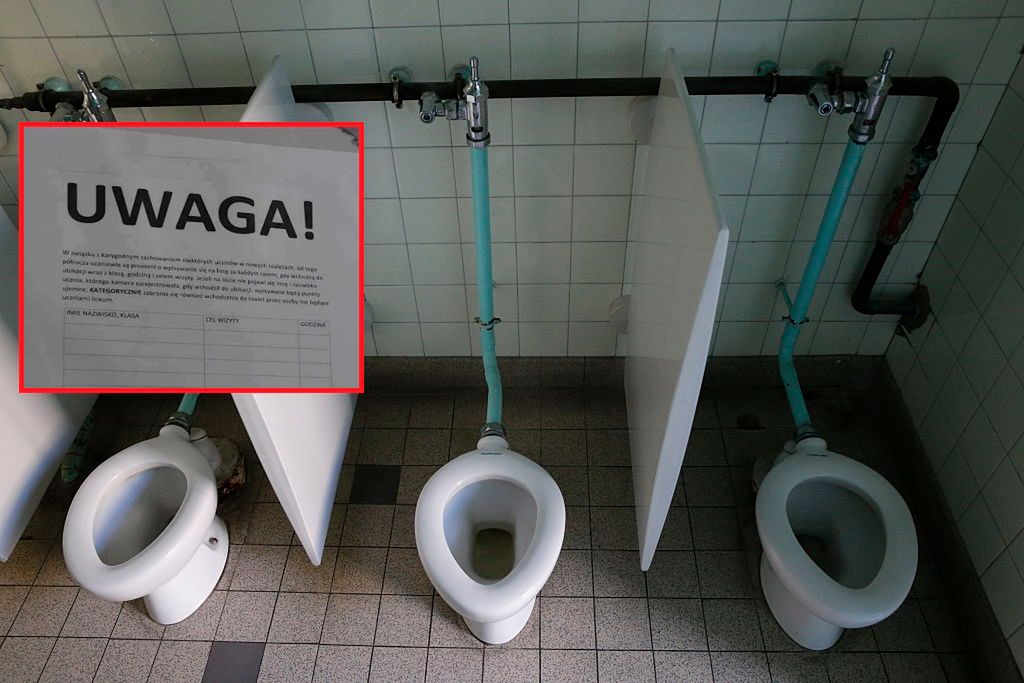 "Posuwają się za daleko". Dyrektorka szkoły komentuje "rejestr toaletowy"