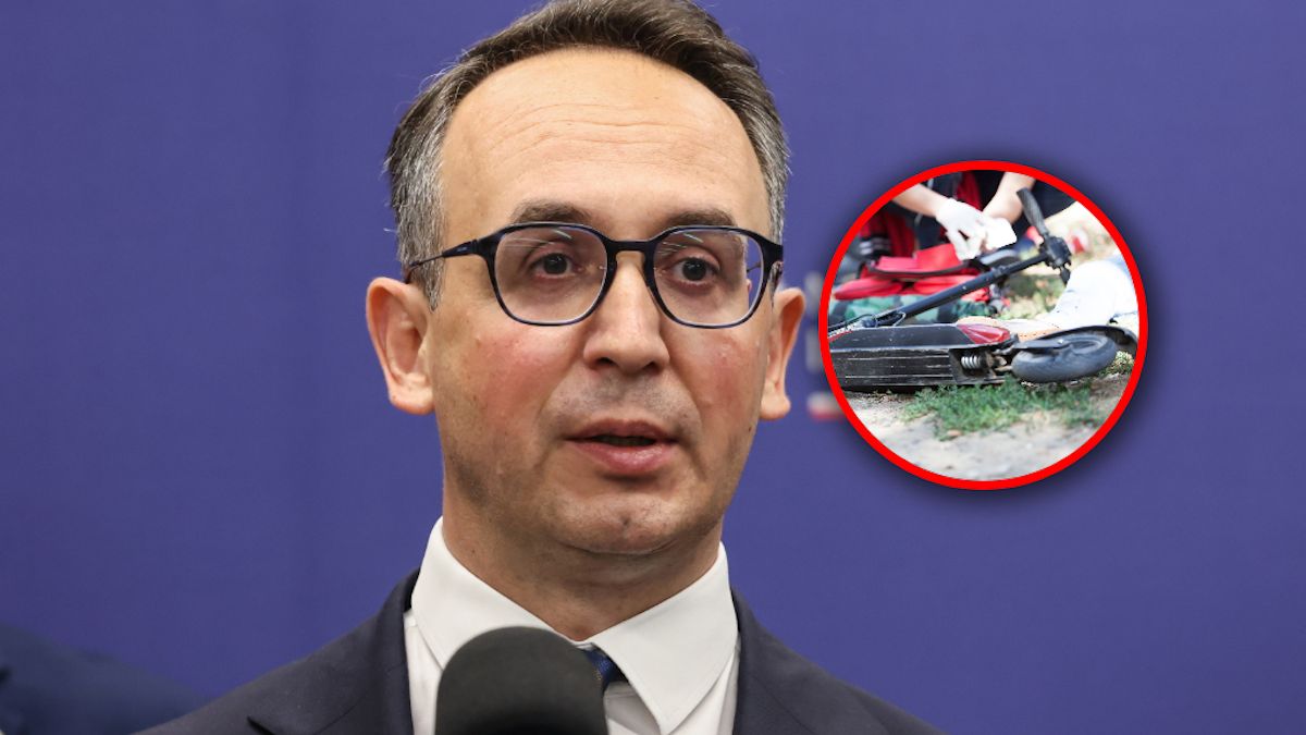 Obowiązek jazdy w kasku na hulajnodze, UTO i rowerze. Szef MI Dariusz Klimczak o koniecznych zmianach