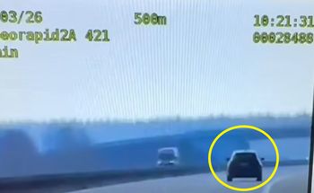 O 106 km/h za szybko. Videorejestrator przyłapał go na S5