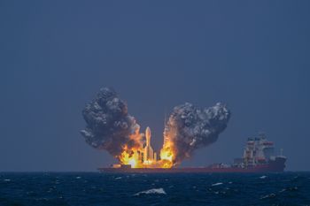 Chińska rakieta Gravity-1 bije rekordy. Niezwykle udany start z morza
