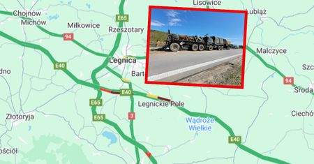 Wypadek kolumny wojskowej na A4. Są ranni żołnierze