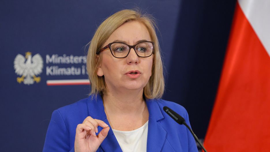 Ministra klimatu i środowiska Paulina Hennig-Kloska