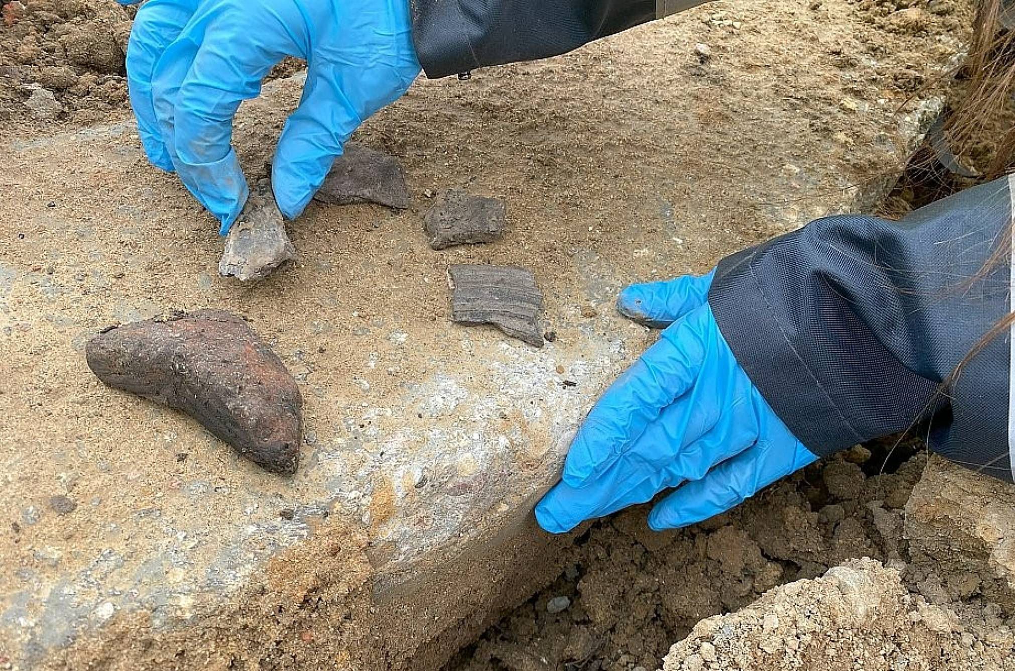 Odkrycie archeologiczne podczas budowy warszawskiego metra