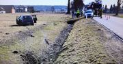 Wielątki Rosochate: Wypadek na DW618. Ranne dwie osoby, w tym dziecko. Sprawca uciekł