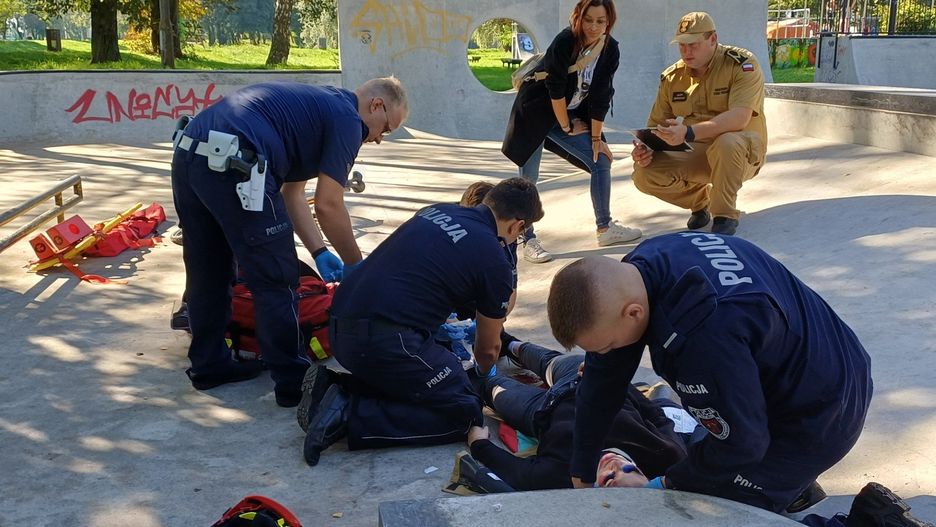 W Pruszczu odbyły się VI Powiatowe Mistrzostwa Ratownictwa Medycznego dla Służb Mundurowych powiatu gdańskiego