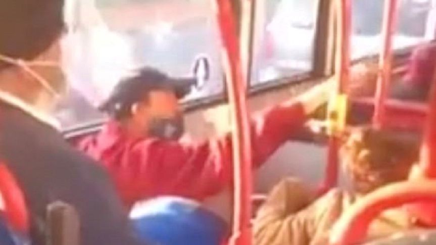 awantura w autobusie 