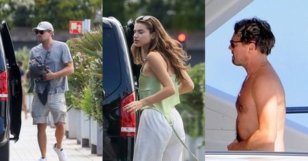 Leonardo DiCaprio korzysta z życia na jachcie u boku KOLEJNEJ młodszej od siebie o połowę modelki (ZDJĘCIA)